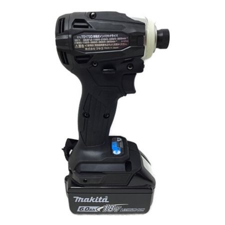  MAKITA マキタ インパクトドライバ TD172DRGX ブラック