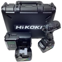 ΘΘ HiKOKI ハイコーキ コードレスインパクトドライバ 未使用品 WH36DC ブラック Sランク