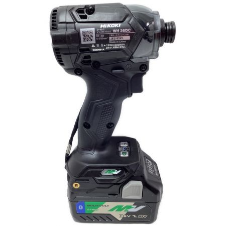  HiKOKI ハイコーキ コードレスインパクトドライバ 未使用品 WH36DC ブラック
