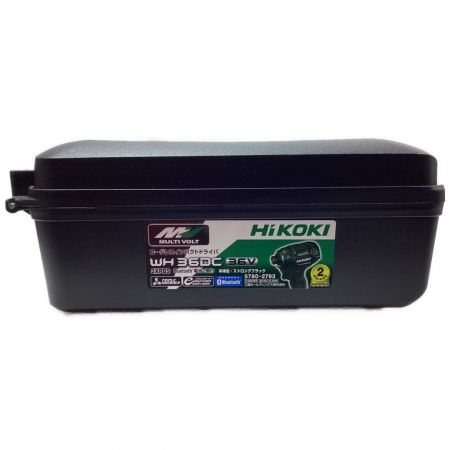  HiKOKI ハイコーキ コードレスインパクトドライバ 未使用品 WH36DC ブラック