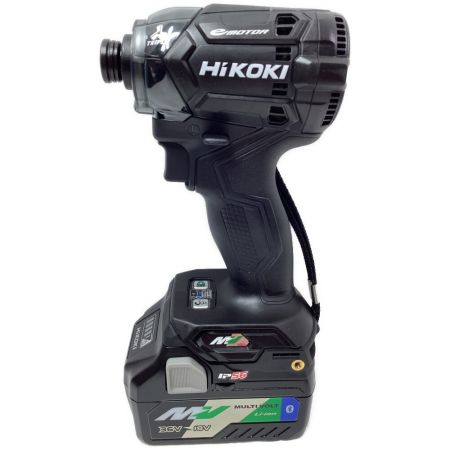  HiKOKI ハイコーキ コードレスインパクトドライバ 未使用品 WH36DC ブラック