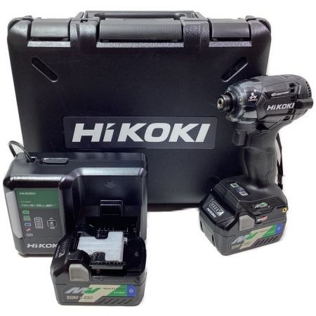  HiKOKI ハイコーキ コードレスインパクトドライバ 未使用品 WH36DC ブラック