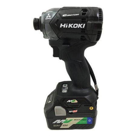  HiKOKI ハイコーキ インパクトドライバ 未使用品 付属品完備 WH36DC ブラック