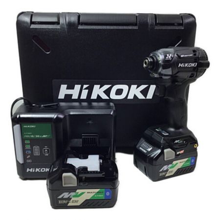  HiKOKI ハイコーキ インパクトドライバ 未使用品 WH36DC ブラック