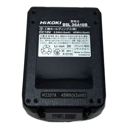  HiKOKI ハイコーキ インパクトドライバ 未使用品 WH36DC ブラック