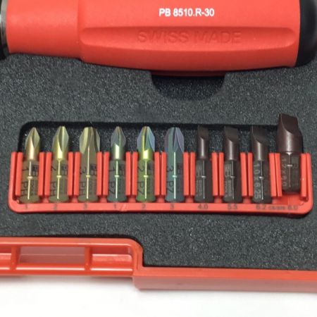  SWISS TOOLS 工具 ハンドツール ドライバーセット 程度A PB8510.R30SET
