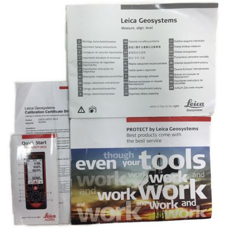  LEICA レーザー距離計 付属品完備 S910 ブラック