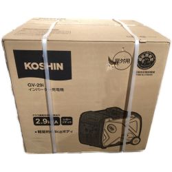 ΘΘ KOSHIN 工進 インバーター発電機 GV-29i Sランク