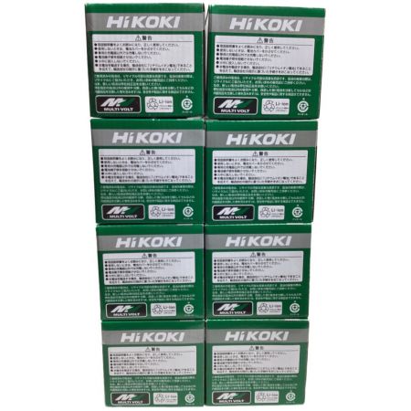  HiKOKI ハイコーキ リチウムイオン電池 36V マルチボルトバッテリー 2.5Ah ８台セット BSL36A18