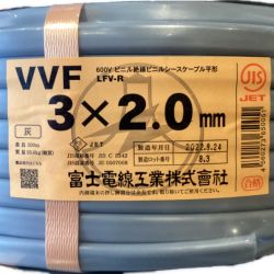 ΘΘ  富士電線工業(FUJI ELECTRIC WIRE) VVFケーブル 3芯×2.0mm 100m Sランク