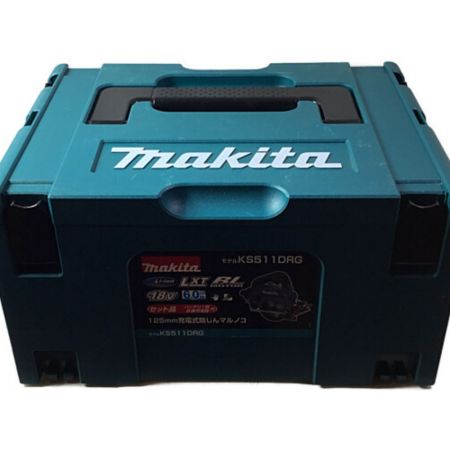  MAKITA マキタ 充電式防じんマルノコ ケース付 使用感有  KS511DRG グリーン