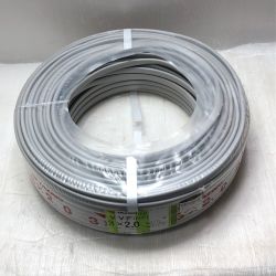 ◇◇ YAZAKI VVFケーブル 3×2.0 100ｍ 2022年9月製 灰 Sランク