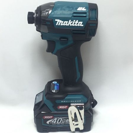  MAKITA マキタ インパクトドライバ 40v 未使用品(S) 付属品完備 TD002GRDX ブルー