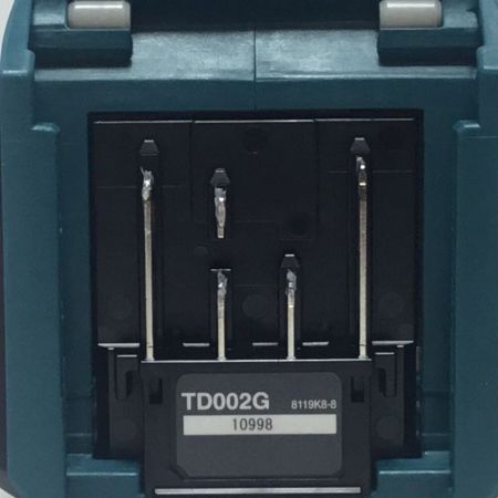  MAKITA マキタ インパクトドライバ 40v 未使用品(S) 付属品完備 TD002GRDX ブルー