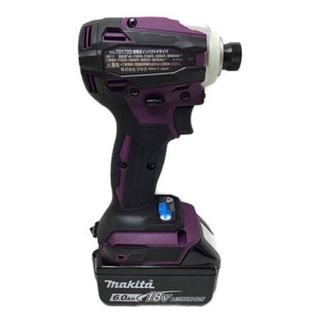  MAKITA マキタ インパクトドライバ TD172DGX パープル