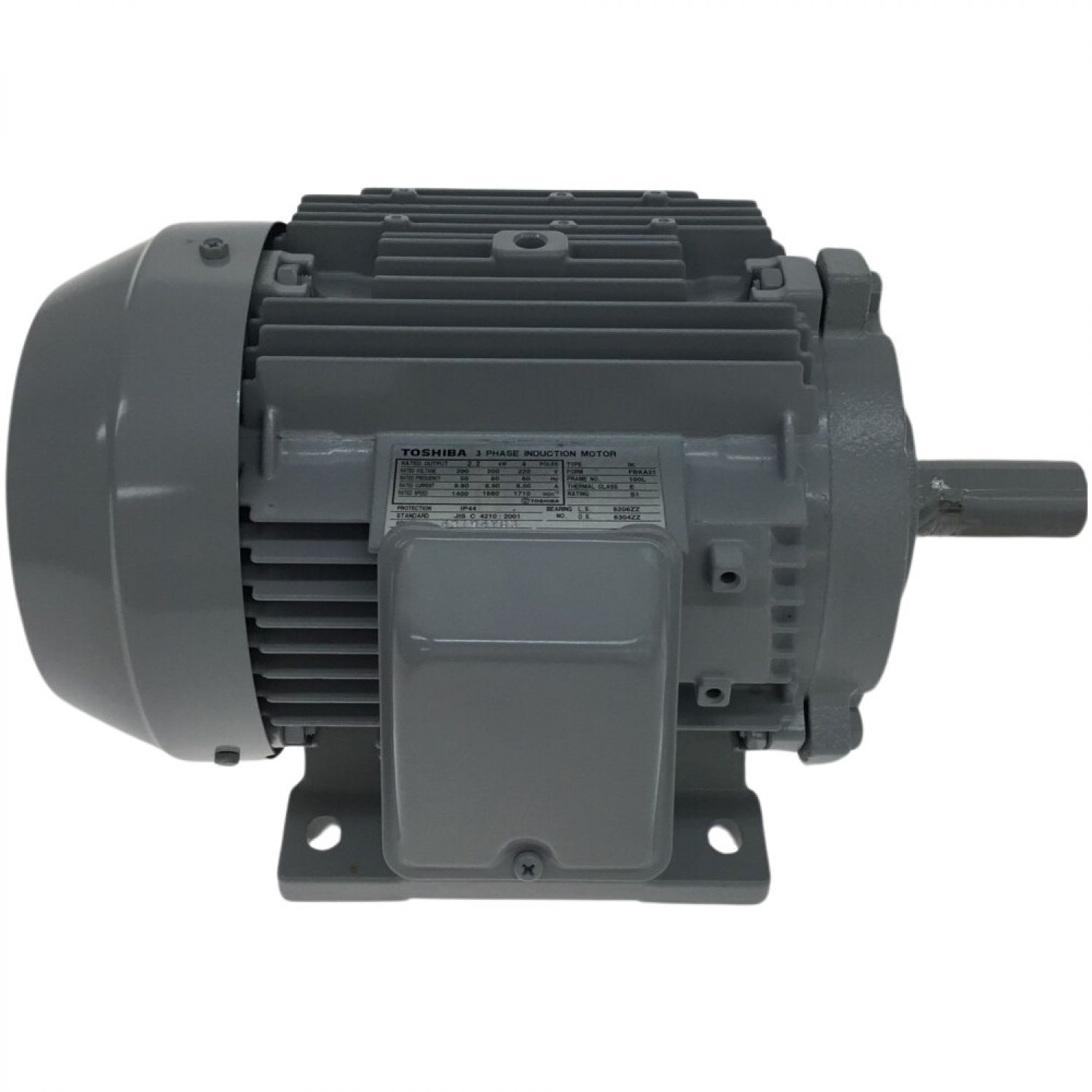 東芝三相200Ｖ モーター2.2kw 4P 品-