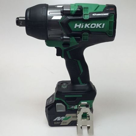  HiKOKI ハイコーキ インパクトレンチ 未使用品(S) 充電器・充電池2個・ケース付 コードレス式 36v WR36DA グリーン