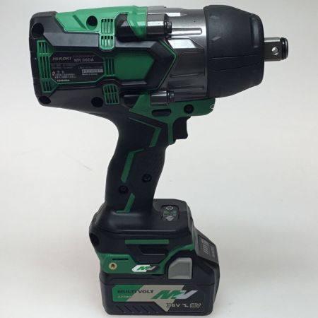  HiKOKI ハイコーキ インパクトレンチ 未使用品(S) 充電器・充電池2個・ケース付 コードレス式 36v WR36DA グリーン