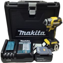 ΘΘ MAKITA マキタ インパクトドライバ 未使用品 付属品完備 TD173DGXFY イエロー Sランク
