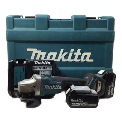 ΘΘ MAKITA マキタ ディスクグラインダー 充電器・充電池2個・ケース付 GA412DRGX グリーン Cランク