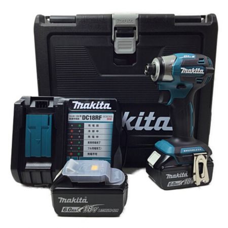  MAKITA マキタ インパクトドライバ 未使用品 付属品完備 ① TD173DRGX ブルー