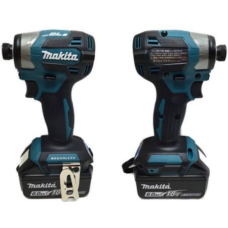  MAKITA マキタ インパクトドライバ 未使用品 付属品完備 ① TD173DRGX ブルー