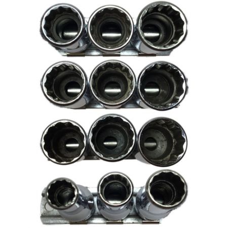  Snap-on スナップオン ソケットセット 使用感有 FMS8～19
