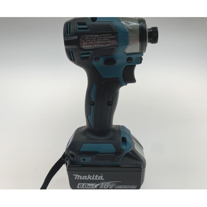 中古】 MAKITA マキタ インパクトドライバ TD173DGRX ブルー｜総合 ...