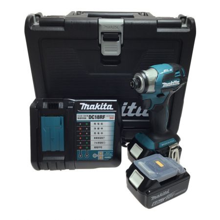  MAKITA マキタ インパクトドライバ 未使用品 付属品完備 ⑬ TD173DRGX ブルー