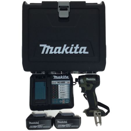  MAKITA マキタ インパクトドライバ 未使用品 付属品完備 TD173DRGXO オリーブ