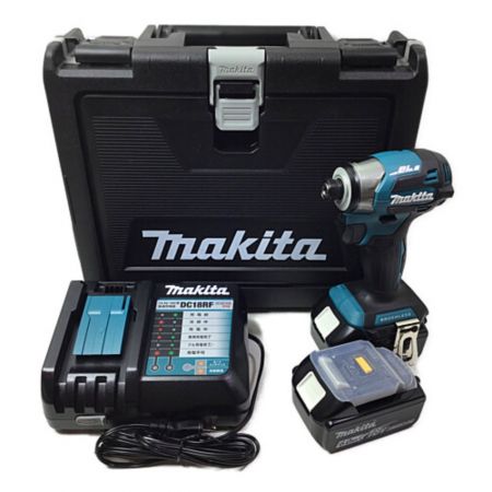  MAKITA マキタ インパクトドライバ 未使用品 付属品完備 ② TD173DRGX ブルー