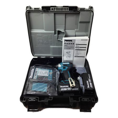  MAKITA マキタ インパクトドライバ 未使用品 付属品完備 ② TD173DRGX ブルー