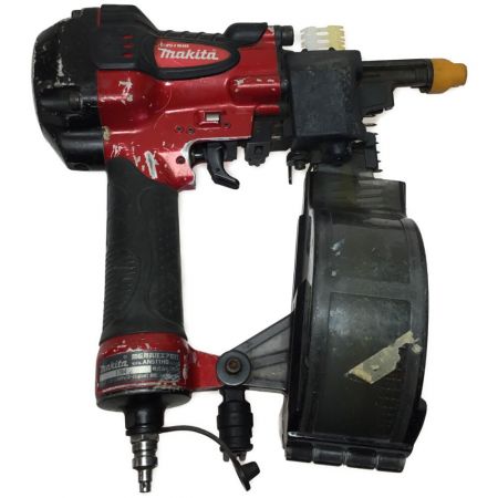  MAKITA マキタ エア釘打ち ケース付 高圧 50mm AN511HB レッド