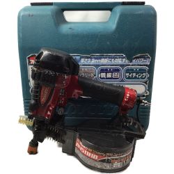 ΘΘ MAKITA マキタ エア釘打ち 高圧 ケース付 AN511HB レッド Bランク