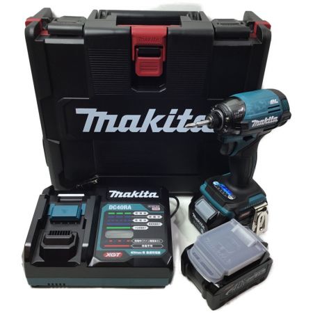  MAKITA マキタ インパクトドライバ 未使用品 付属品完備 ② TD002GRDX ブルー