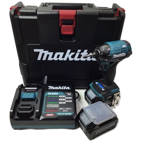  MAKITA マキタ インパクトドライバ 未使用品 付属品完備 TD002GRDX ブルー