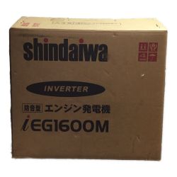 ΘΘ shindaiwa 新ダイワ インバーター発電機 未使用品 4サイクル iEG1600M レッド Sランク