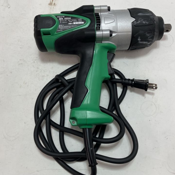 HITACHI 日立 インパクトレンチ WR16SA グリーン ケース付 100v コード