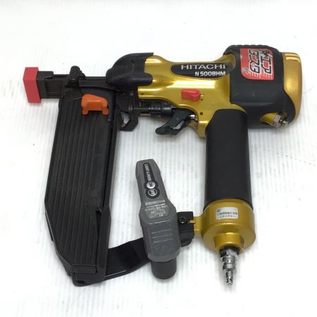  HITACHI 日立 フロアタッカ 程度B ケース付 高圧 N5008HM ゴールド