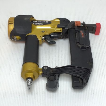  HITACHI 日立 フロアタッカ 程度B ケース付 高圧 N5008HM ゴールド