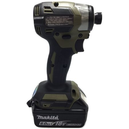  MAKITA マキタ インパクトドライバ 未使用品 付属品完備 TD173DRGXO オリーブ