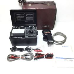 ΘΘ HIOKI クランプ直流電流計 程度B 通電チェックのみ 3108-01.3109-01 ブラック Bランク