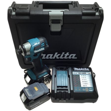  MAKITA マキタ インパクトドライバ 未使用品(S) 付属品完備 コードレス式 TD173DRGX ブルー