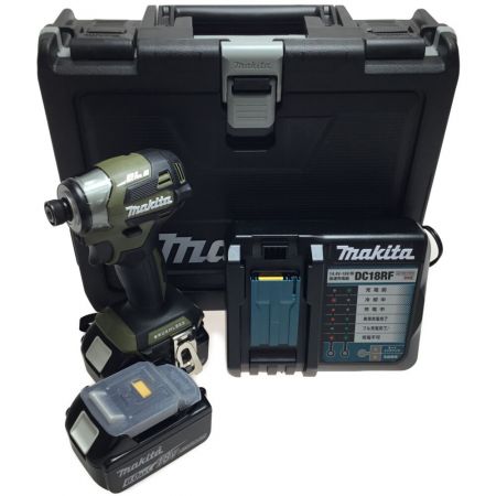  MAKITA マキタ インパクトドライバ 未使用品 付属品完備 TD173DRGXO オリーブ