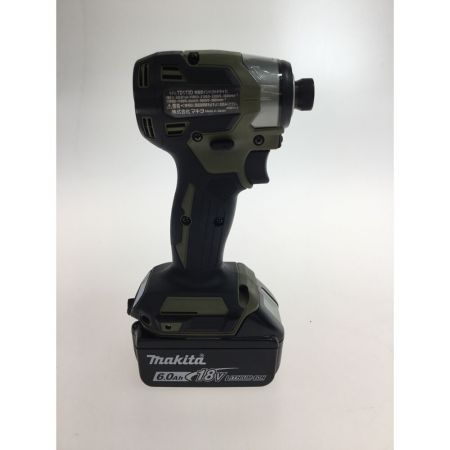  MAKITA マキタ インパクトドライバ 未使用品 付属品完備 ② TD173DRGXO オリーブ
