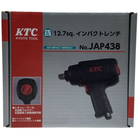 KTC ケーティーシー エアインパクトレンチ 常圧 取説付 未開封品 JAP438 ブラック