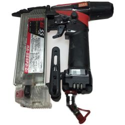 ΘΘ MAX マックス フィニッシュネイラ 汚れ有 ケース付き HA-55SF2 ブラック×レッド Bランク