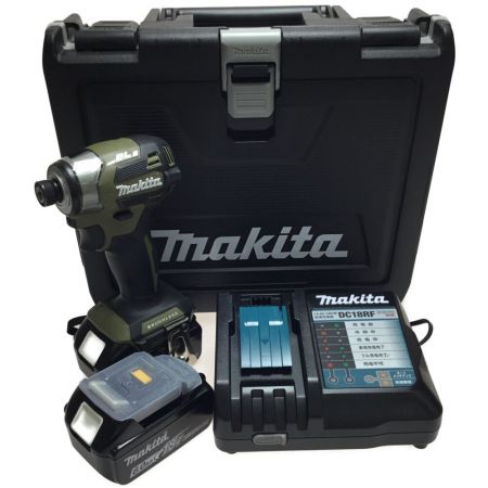  MAKITA マキタ インパクトドライバ 未使用品 付属品完備 TD173DRGX オリーブ