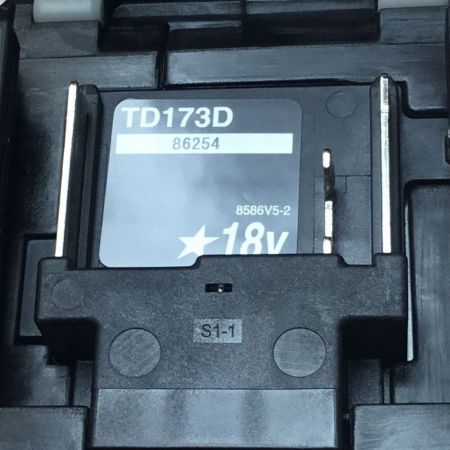  MAKITA マキタ インパクトドライバ 未使用品 付属品完備 ② TD173DRGXB ブラック