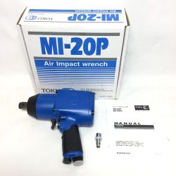 ΘΘ TOKU エアインパクトレンチ 常圧 取説付 MI-20P ブルー Sランク